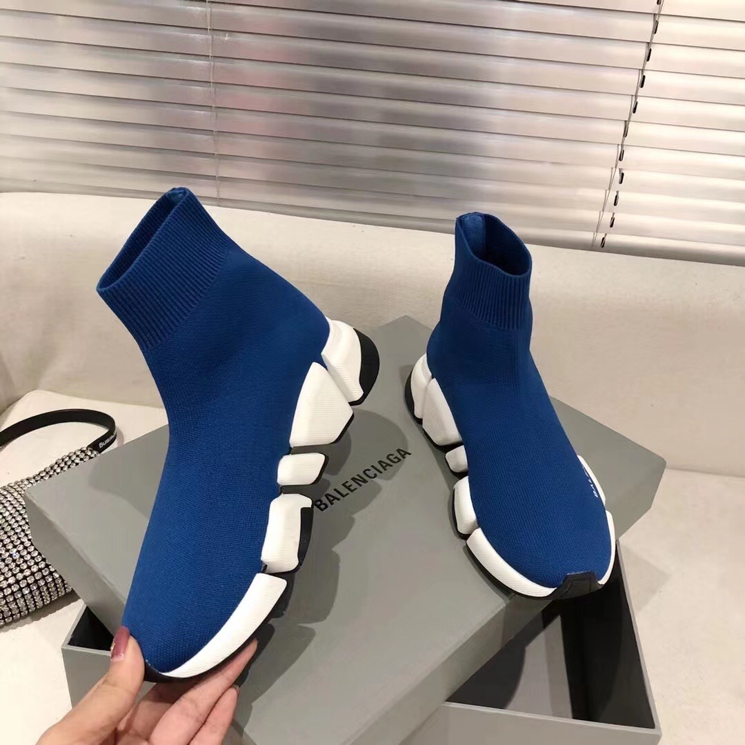 Balenciaga  Speed 2.0 Recycled Knit Sneaker  - EUR FASHION