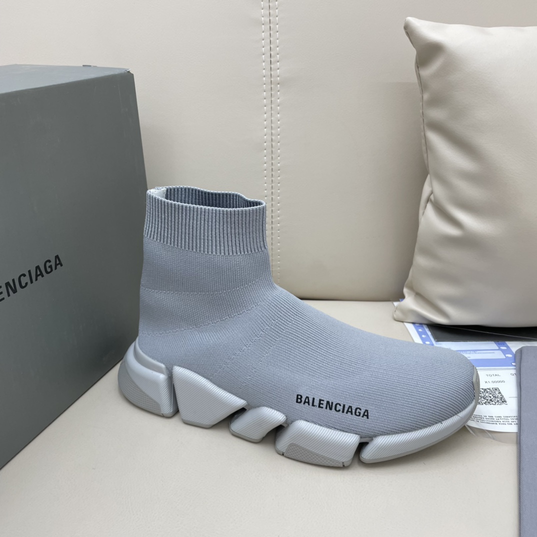 Balenciaga  Speed 2.0 Recycled Knit Sneaker  - EUR FASHION