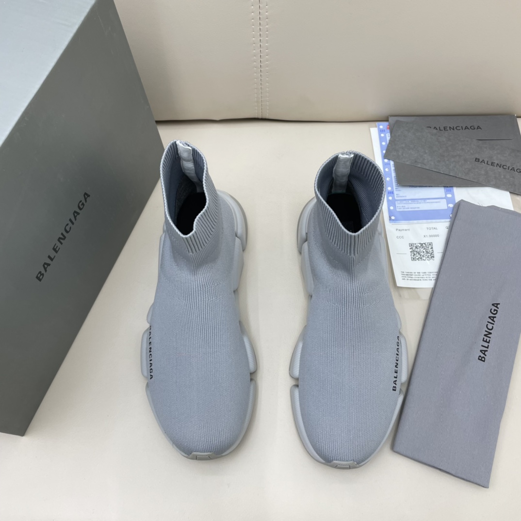 Balenciaga  Speed 2.0 Recycled Knit Sneaker  - EUR FASHION