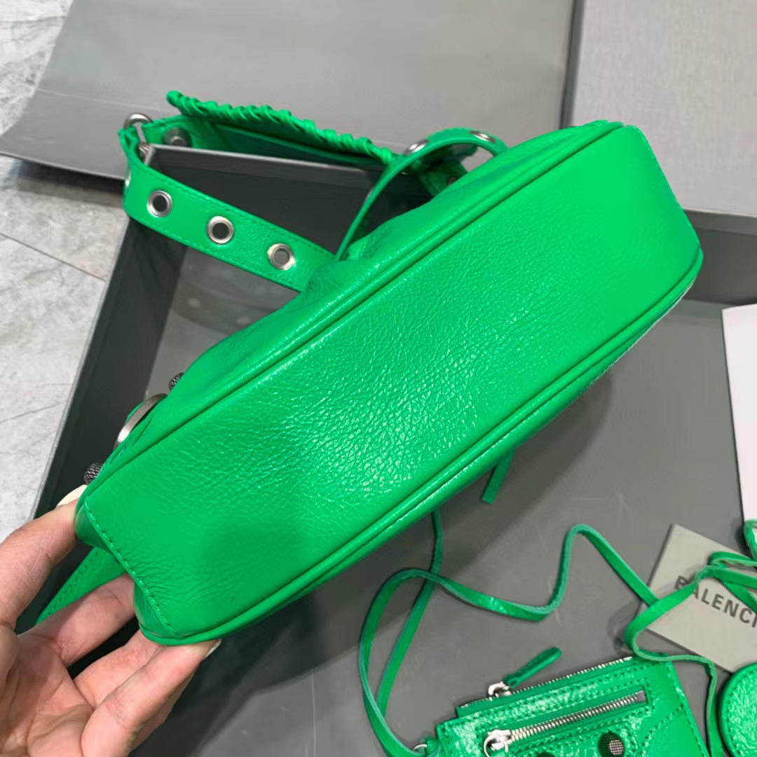 Balenciaga Le Cagole XS Shoulder Bag In Green(26-12-6cm) - EUR FASHION