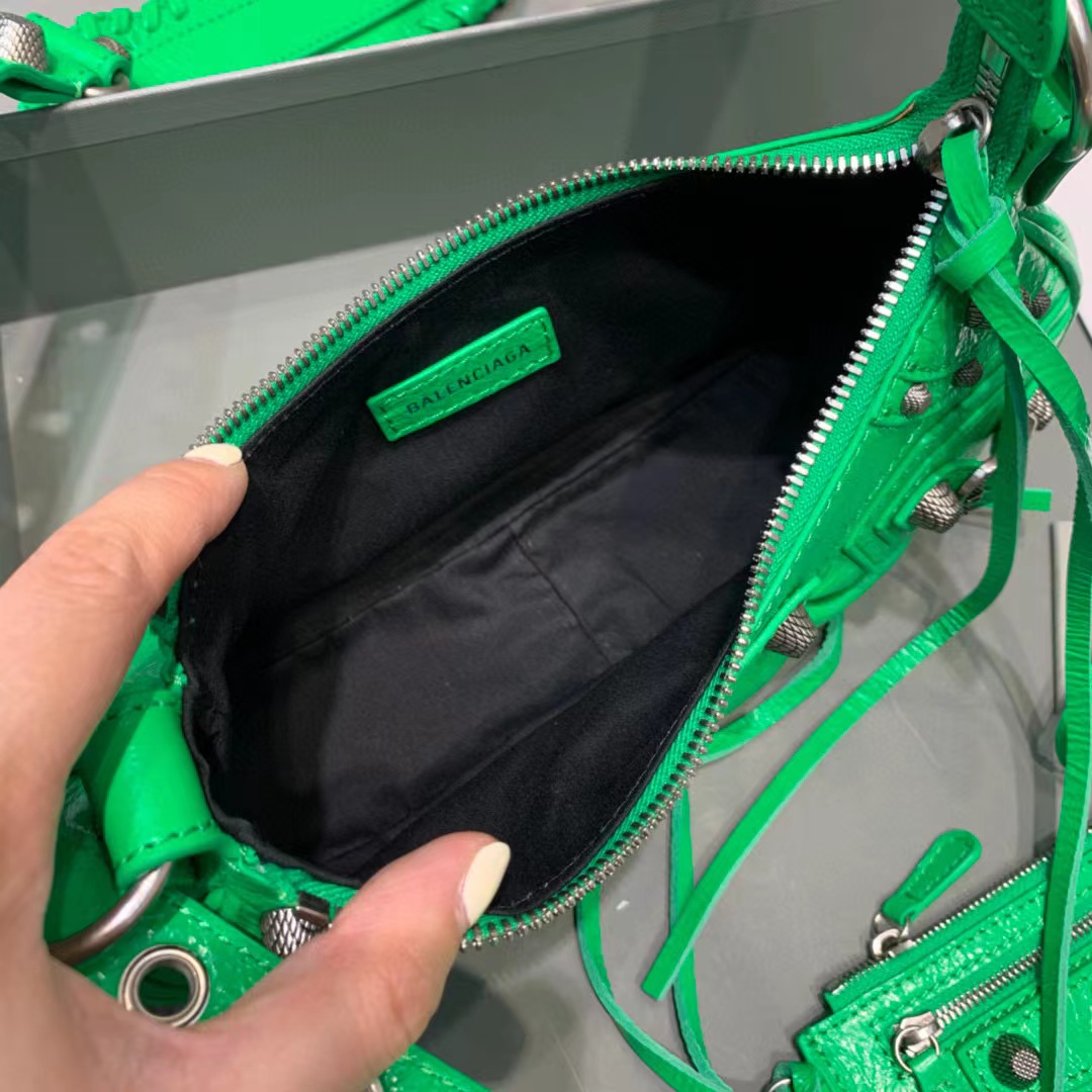 Balenciaga Le Cagole XS Shoulder Bag In Green(26-12-6cm) - EUR FASHION