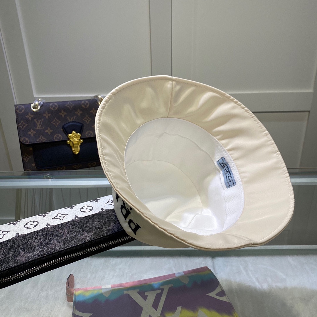 Prada Canvas Bucket Hat - EUR FASHION