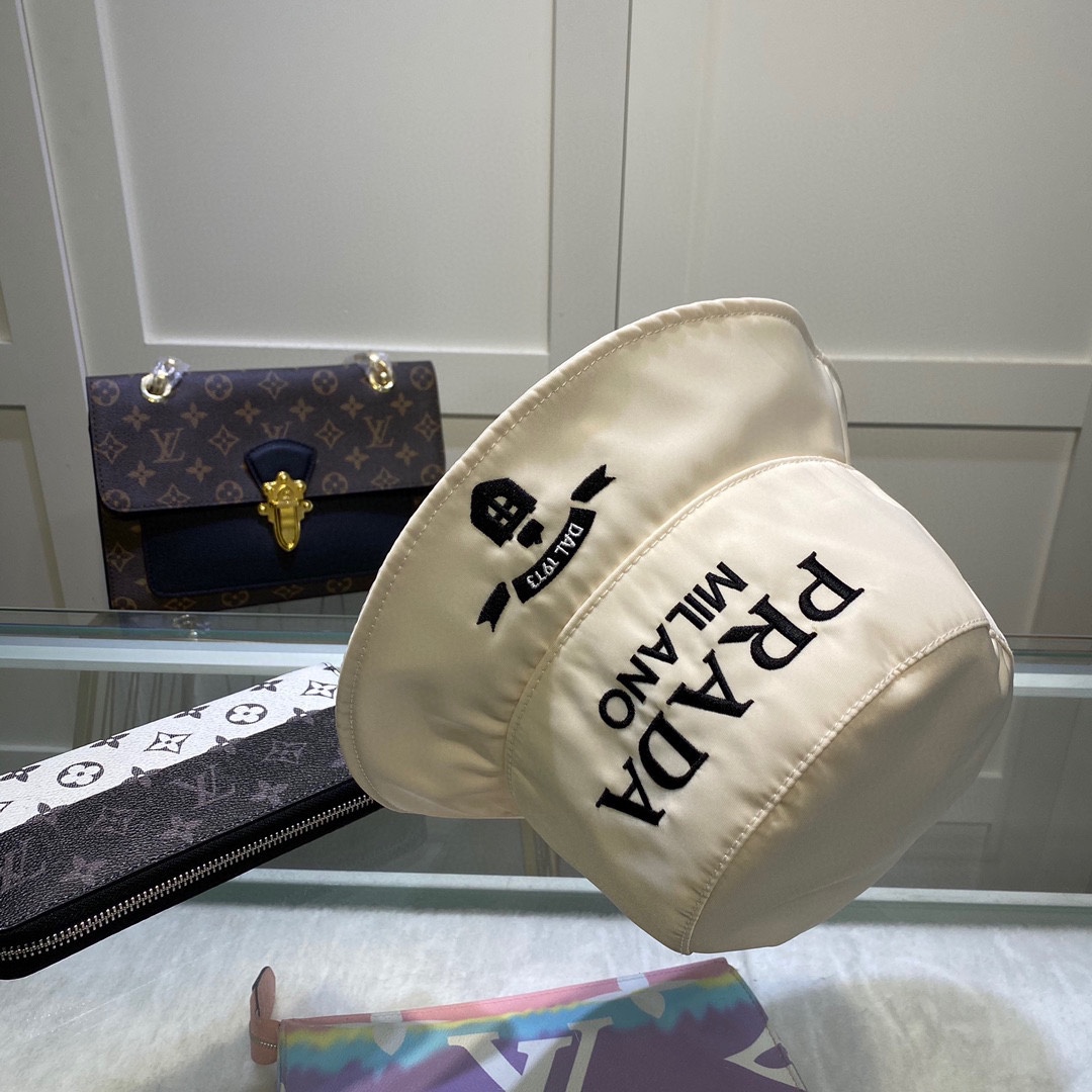 Prada Canvas Bucket Hat - EUR FASHION