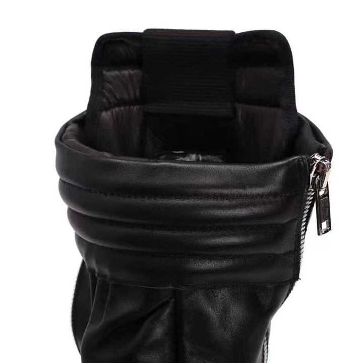 Rick Owens High Top Sneakers - EUR FASHION