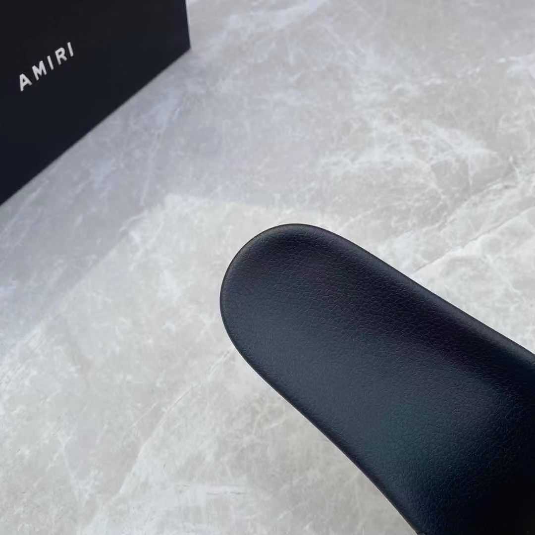 Amiri Logo Slide Sandal - EUR FASHION