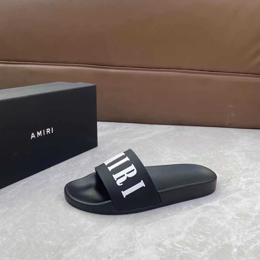 Amiri Logo Slide Sandal - EUR FASHION