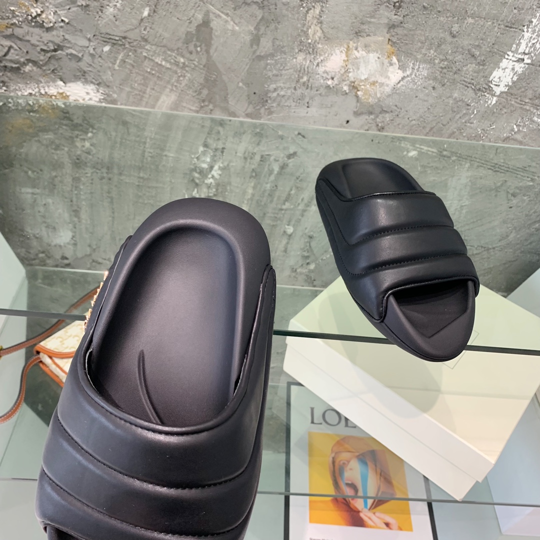 Balmain B-It-Puffy Slides - EUR FASHION