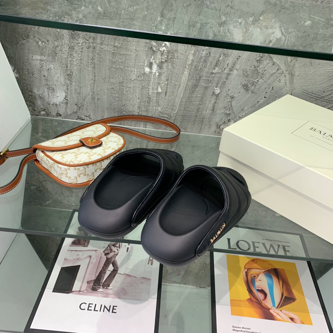 Balmain B-It-Puffy Slides - EUR FASHION