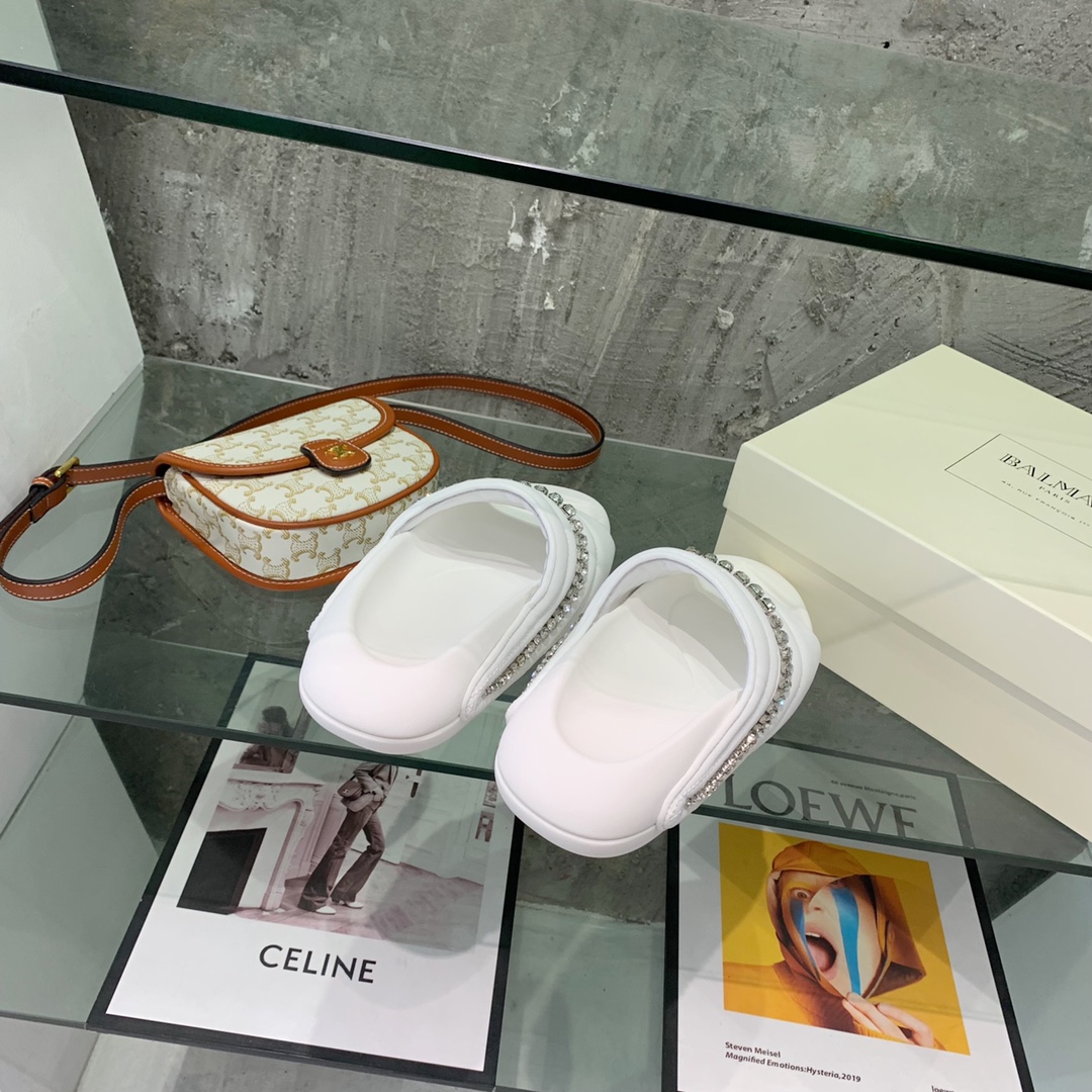 Balmain B-It-Puffy Slides - EUR FASHION