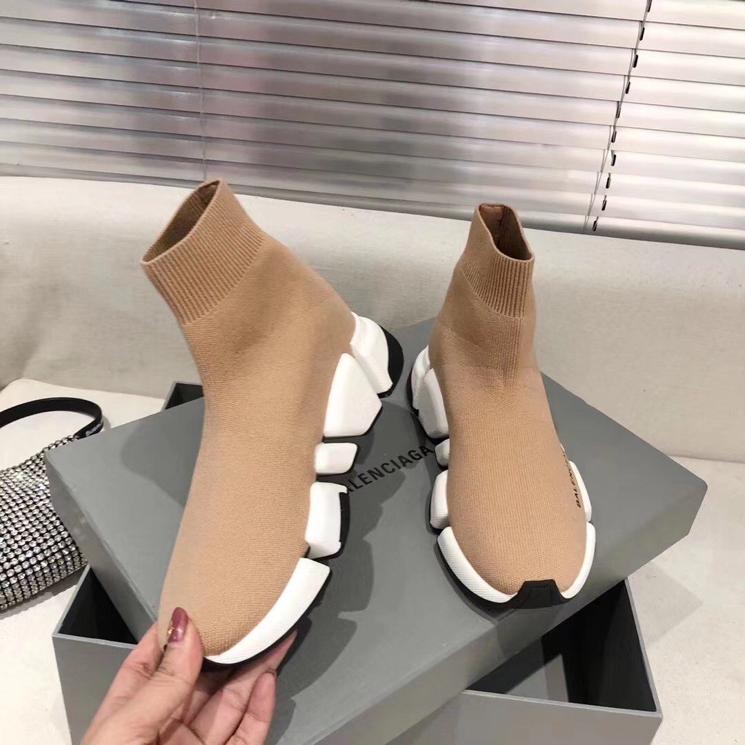 Balenciaga  Speed 2.0 Recycled Knit Sneaker  - EUR FASHION