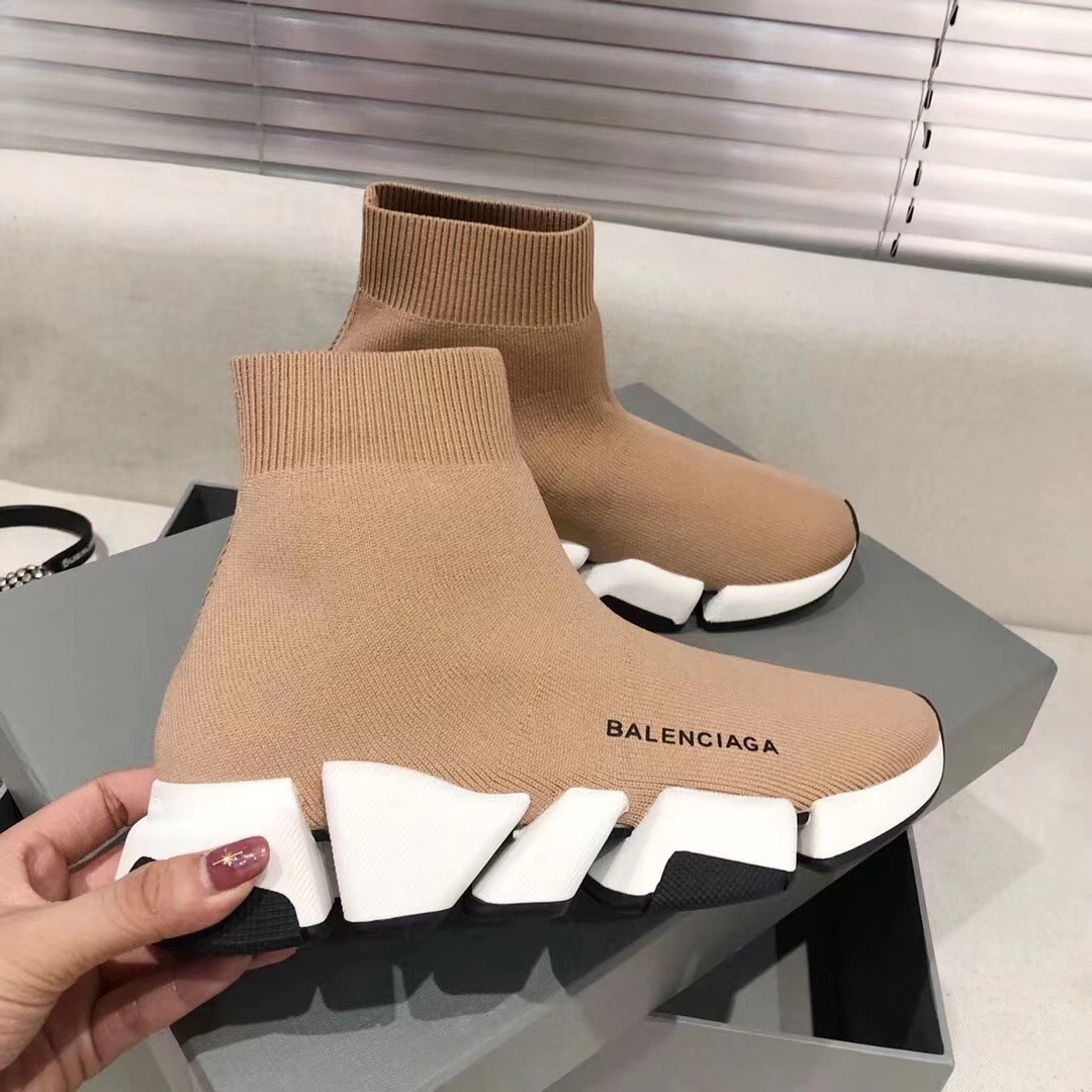 Balenciaga  Speed 2.0 Recycled Knit Sneaker  - EUR FASHION
