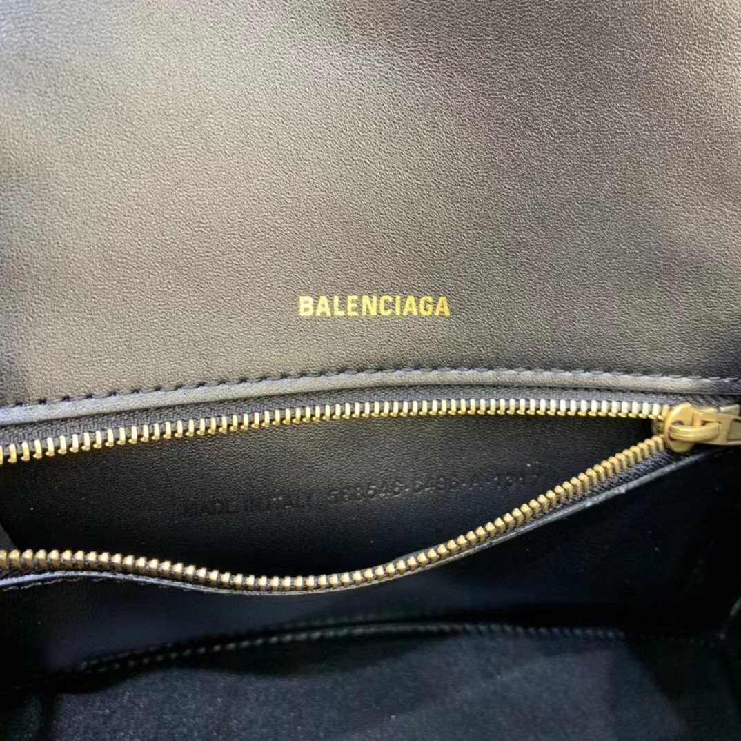 Balenciaga Logo Print Leather Handbag(23-14-10cm) - EUR FASHION
