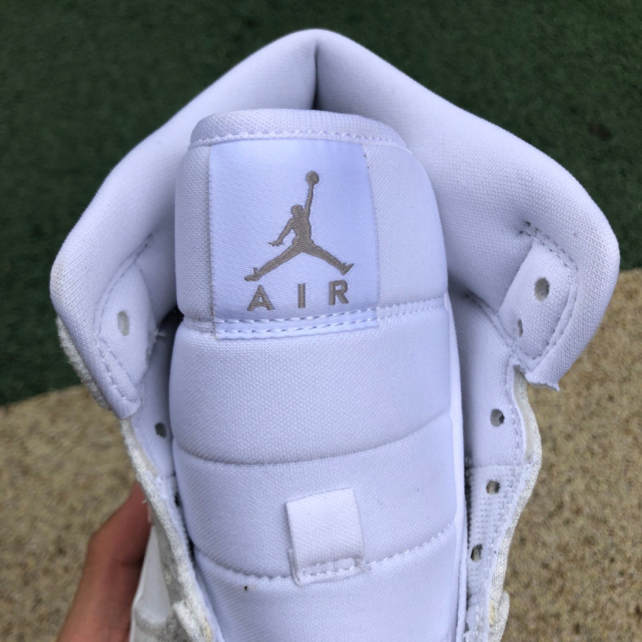 Air Jordan 1 Mid SE AJ1 'Light Iron Ore' Middle Top Sneaker  DN4045-001 - EUR FASHION