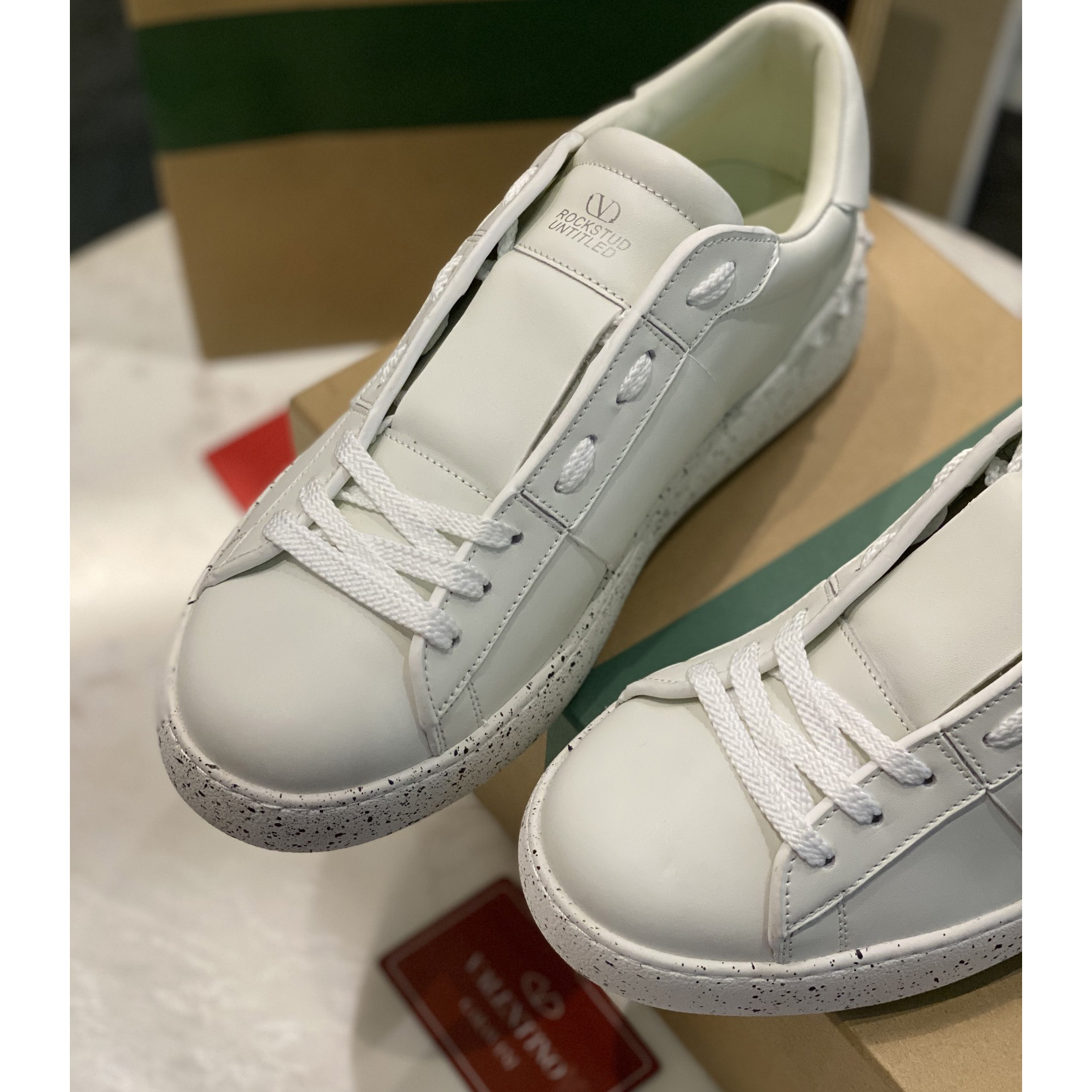 Valenti  Open For A Change Sneaker In Bio-Based Material In White - EUR FASHION