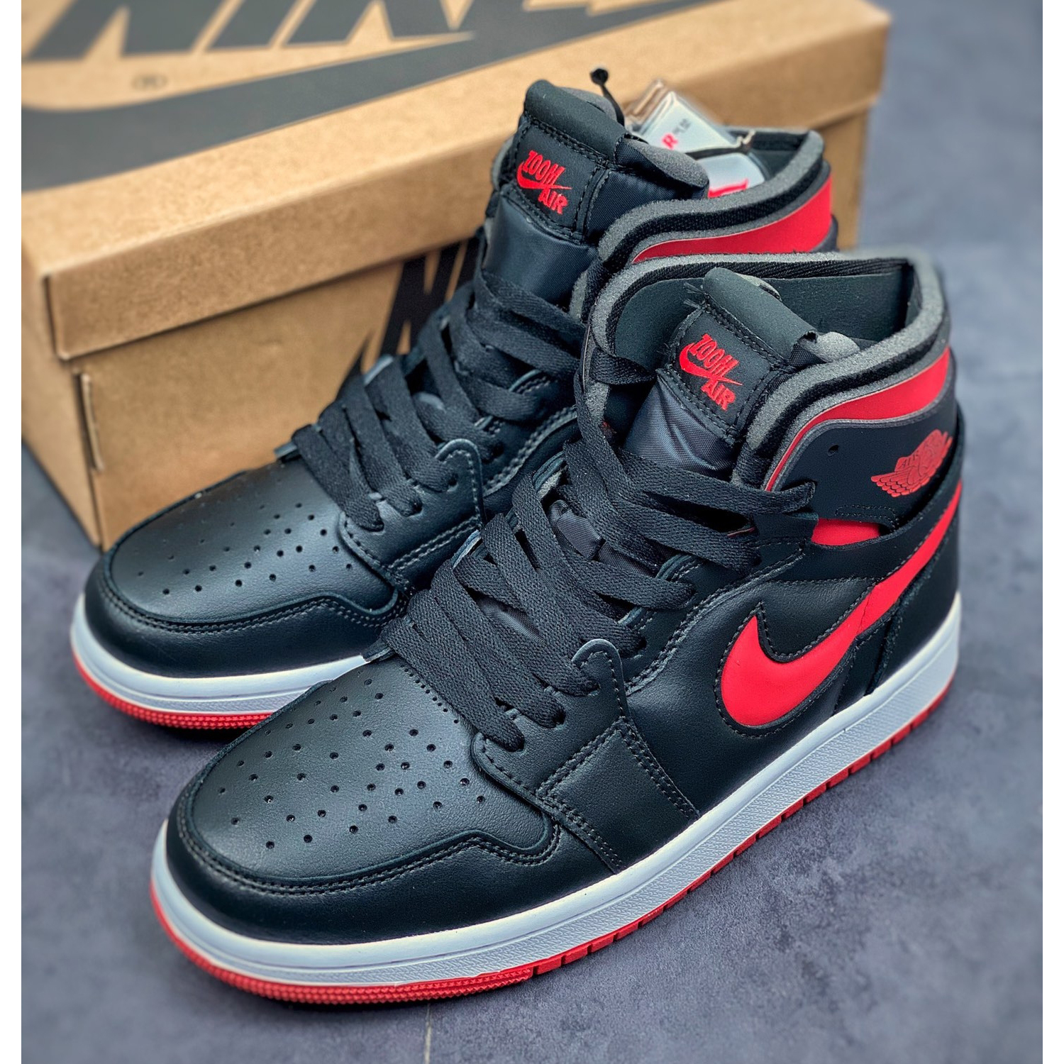 Nike Air Jordan 1 Zoom Air Cmft ''Bred'' Sneaker  CT0979-006 - EUR FASHION