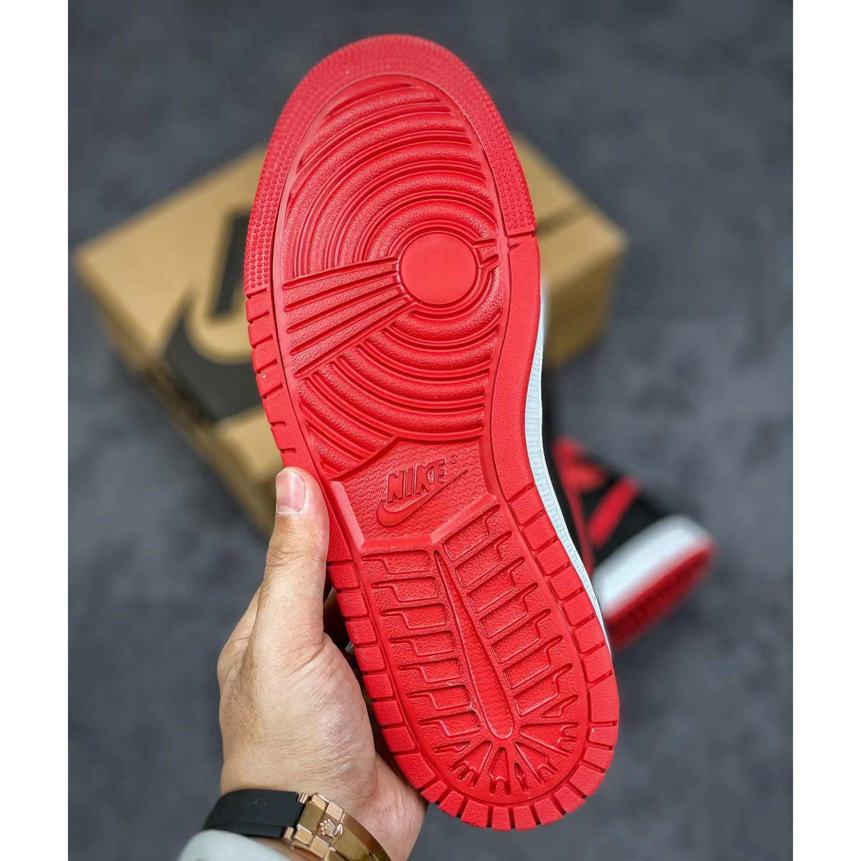 Nike Air Jordan 1 Zoom Air Cmft ''Bred'' Sneaker  CT0979-006 - EUR FASHION