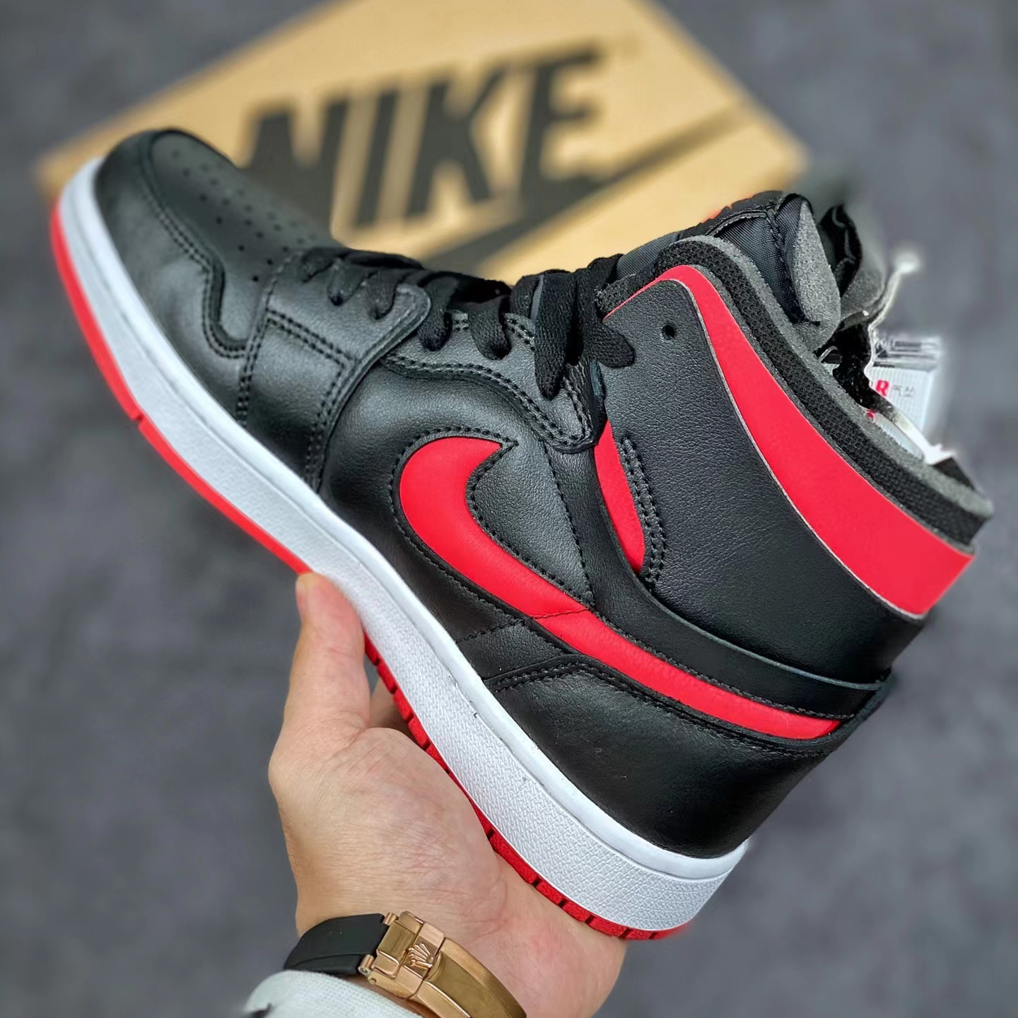 Nike Air Jordan 1 Zoom Air Cmft ''Bred'' Sneaker  CT0979-006 - EUR FASHION