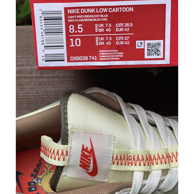 Nike Dunk Low “Cartoon” Sneaker   DX6038-741 - EUR FASHION