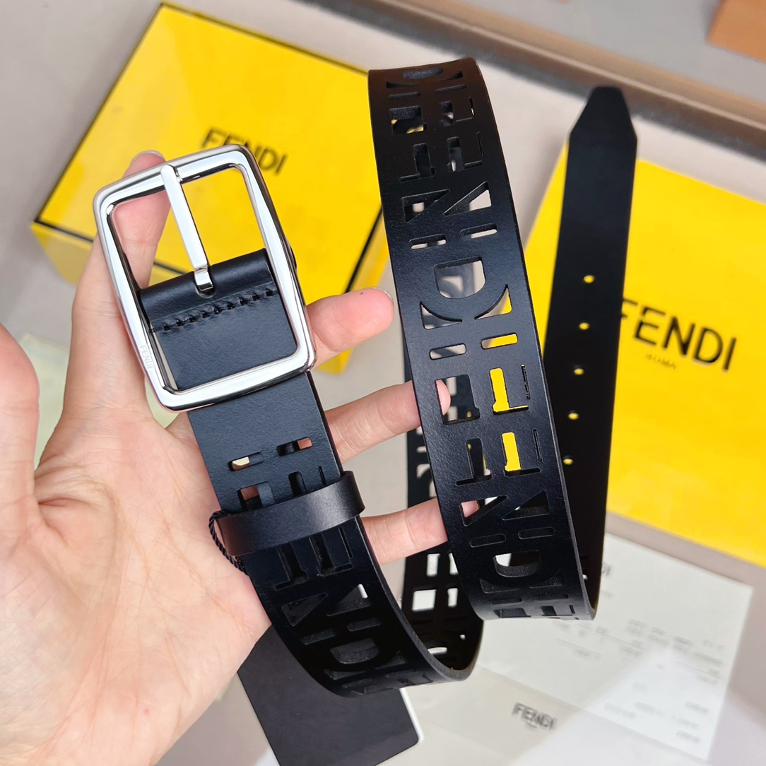 Fendi Leather Belt  - EUR FASHION