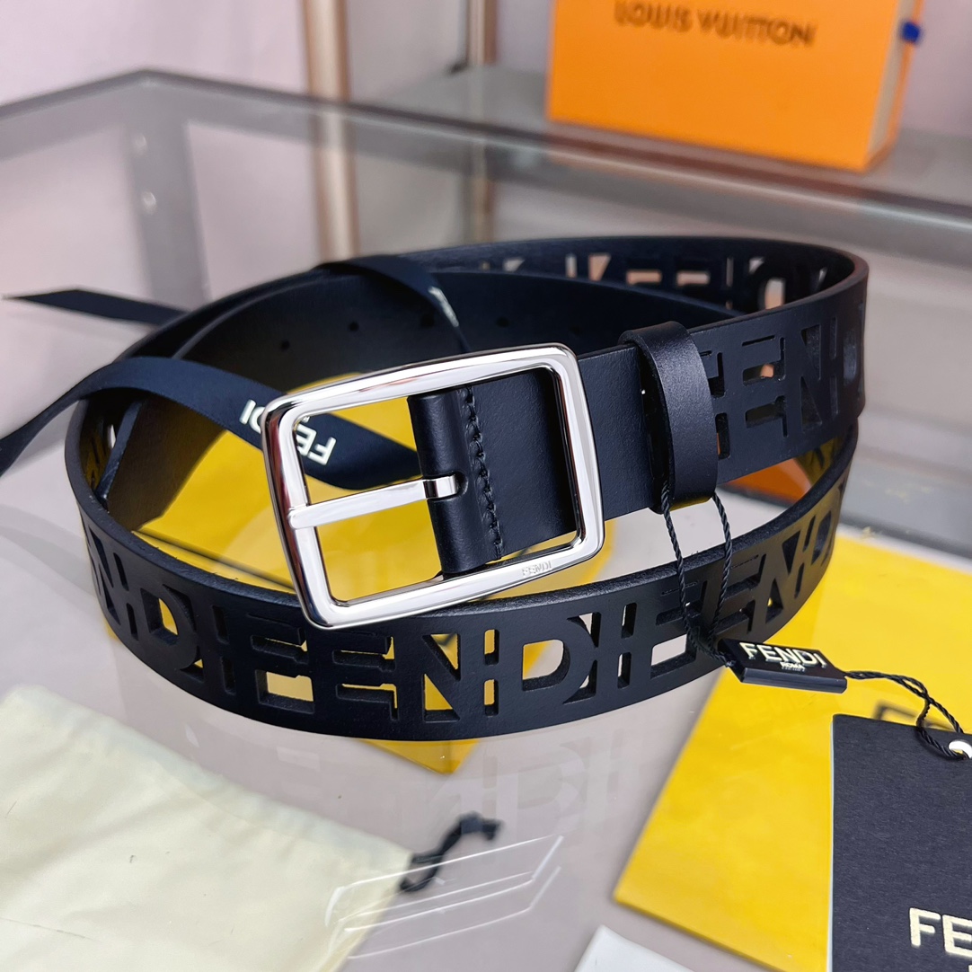 Fendi Leather Belt  - EUR FASHION