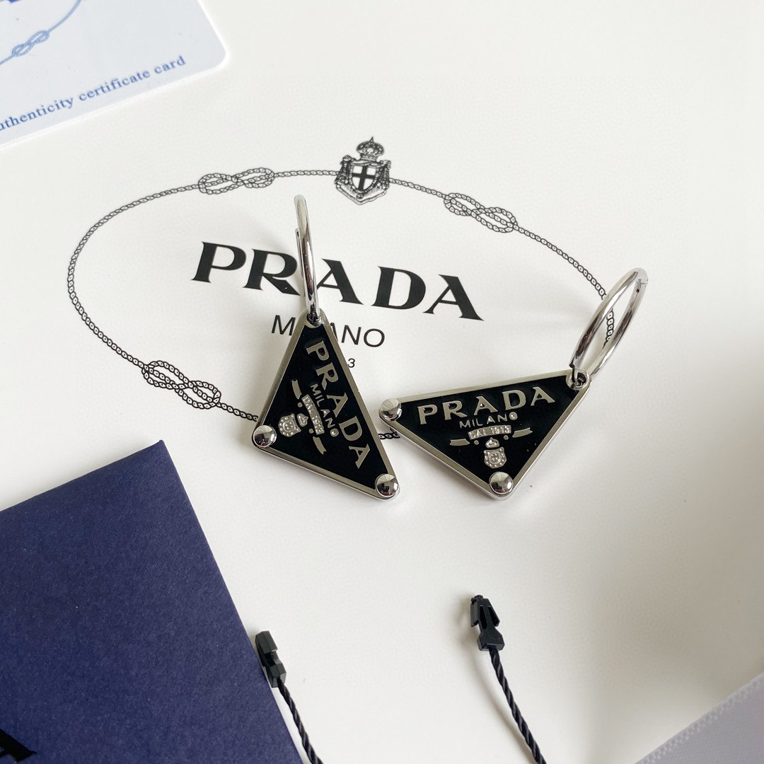 Prada Prada Symbole Pendant Earring - EUR FASHION