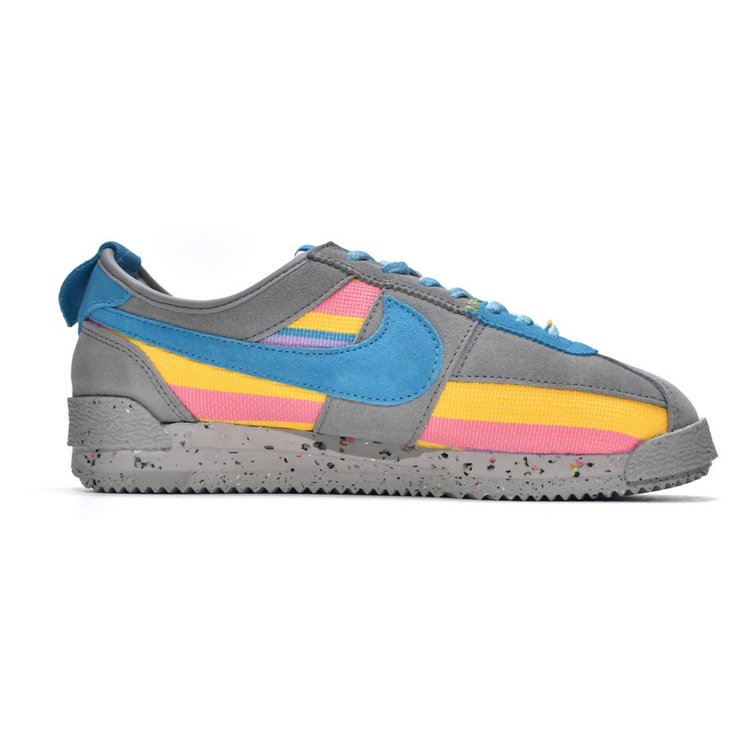  Union LA x Nike Cortez Blue Pink Yellow Grey Sneaker   DR1413-002 - EUR FASHION