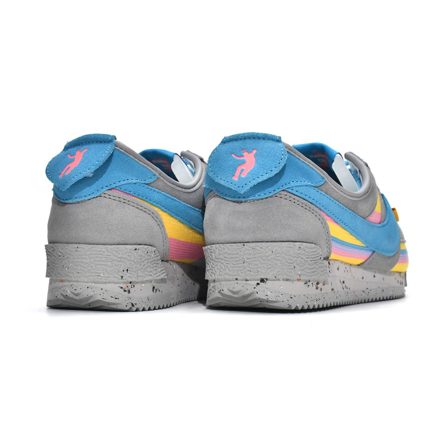  Union LA x Nike Cortez Blue Pink Yellow Grey Sneaker   DR1413-002 - EUR FASHION
