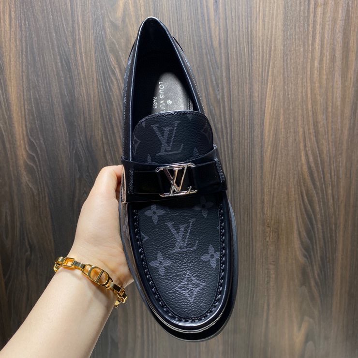 Louis Vuitton Major Loafer(Black) - EUR FASHION