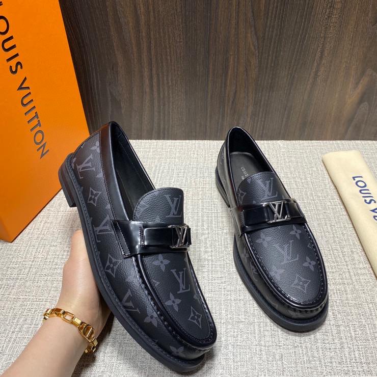 Louis Vuitton Major Loafer(Black) - EUR FASHION