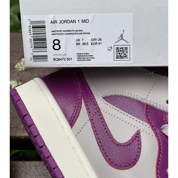 Air Jordan 1 Mid Magenta Sneaker    BQ6472-501 - EUR FASHION
