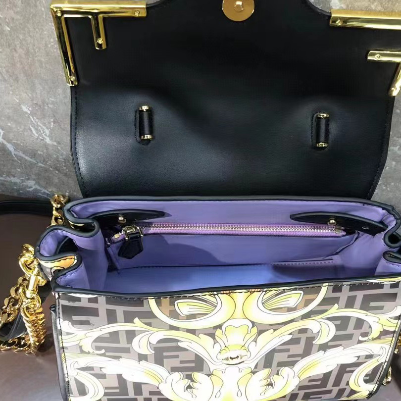 Versace Fendace La Medusa Medium Handbag(25-22-15cm) - EUR FASHION