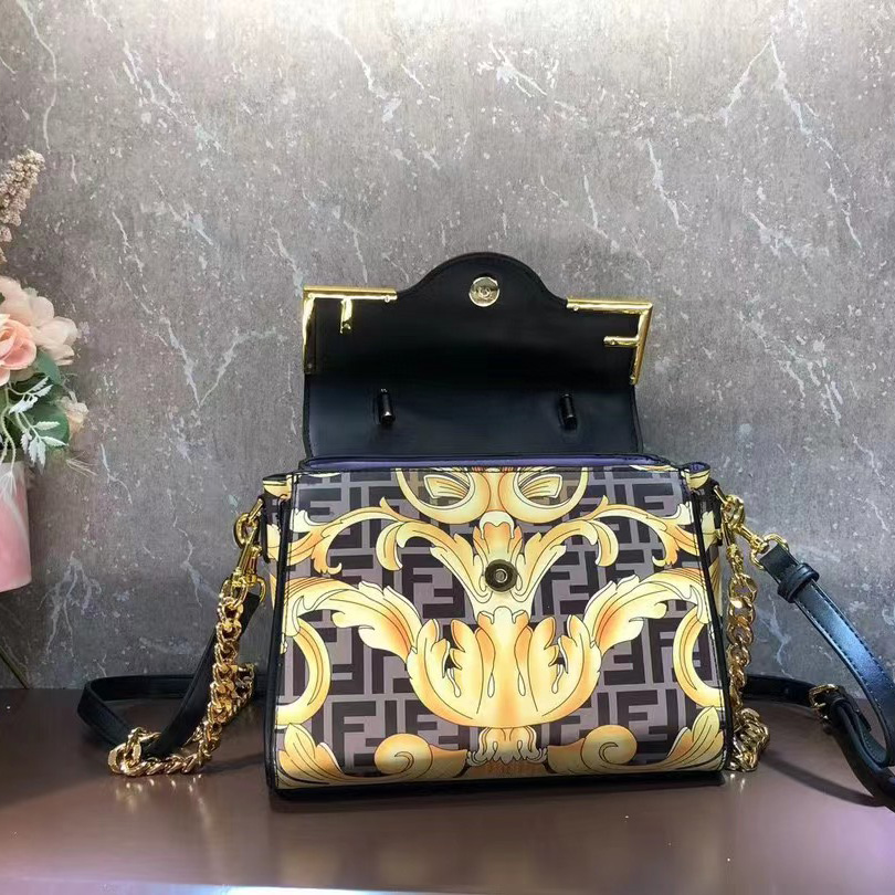 Versace Fendace La Medusa Medium Handbag(25-22-15cm) - EUR FASHION