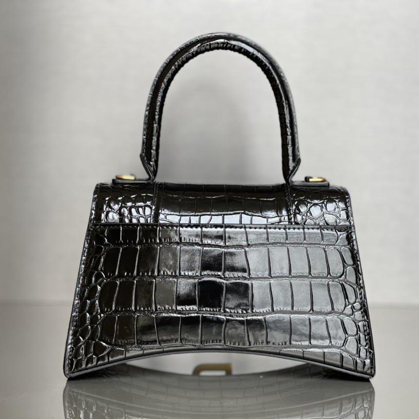 Balenciaga Hourglass Small Handbag In Black  - EUR FASHION