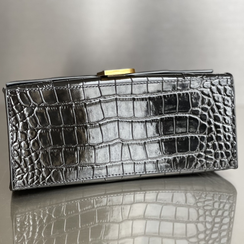Balenciaga Hourglass Small Handbag In Black  - EUR FASHION