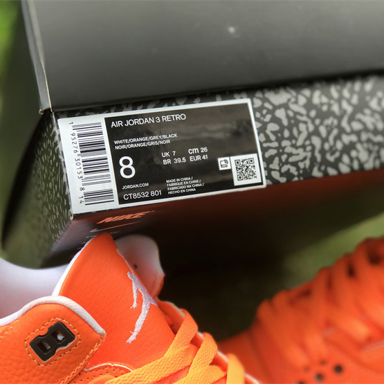 Air Jordan 3 Retro Basketball Shoes   CT8532-801 - EUR FASHION