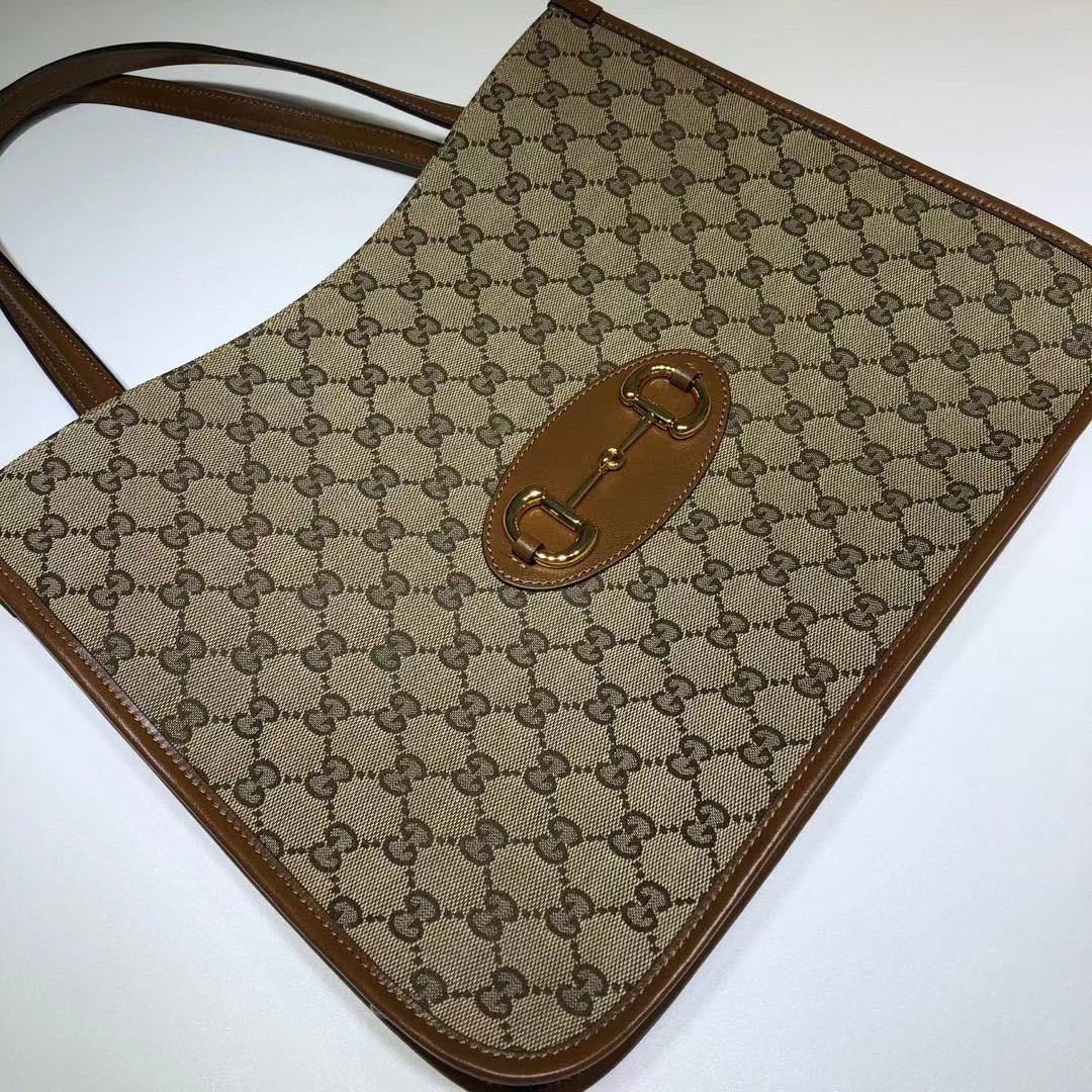 Gucci Horsebit 1955 Tote Bag(38-28.5-13CM) - EUR FASHION