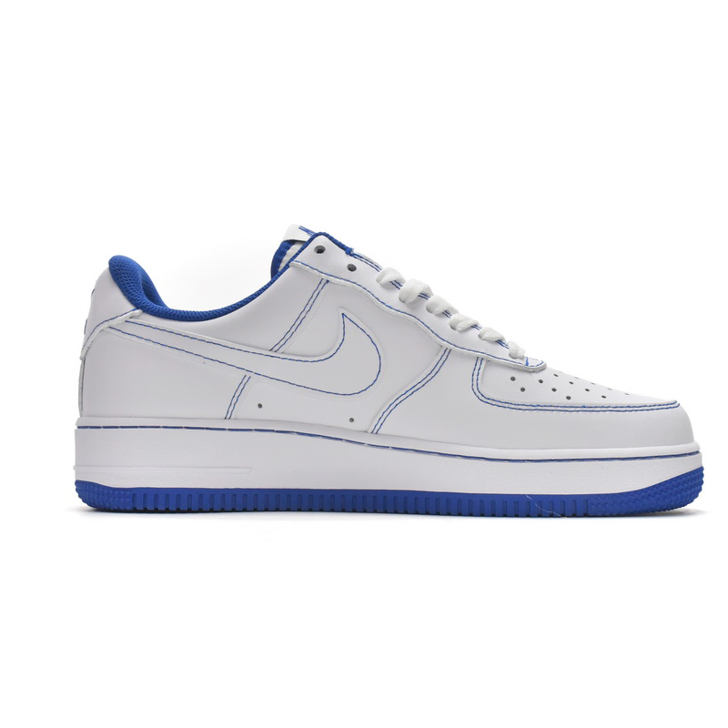 Nike Air Force 1 Low Contrast Stitch Blue Sneaker   CV1724-101 - EUR FASHION