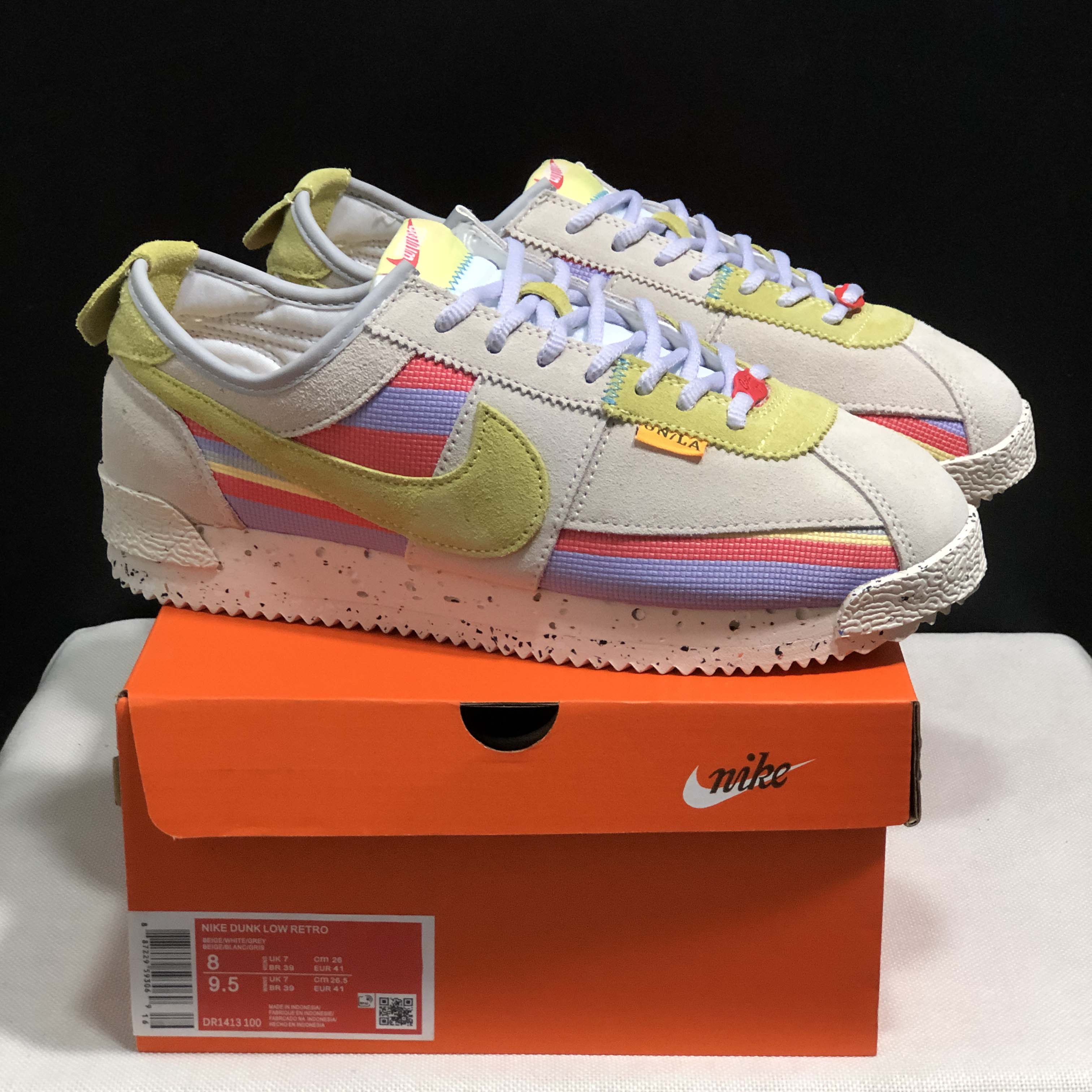 Union LA x Nike Cortez SP “Lemon Frost” Sneaker   - EUR FASHION