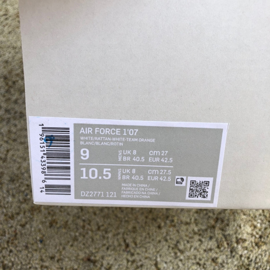 Nike Air Force1 AF1 Sneaker     DZ2771-121 - EUR FASHION