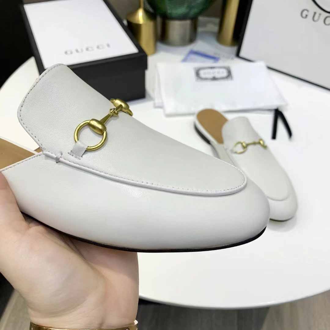Gucci Princetown Leather Slipper - EUR FASHION