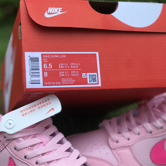 Nike Dunk Low “Triple Pink” Sneaker    DH9756-600  - EUR FASHION
