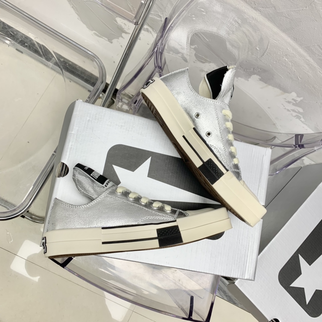 Rick Owens x Converse x  Drkshdw Turbodrk Sneakers - EUR FASHION