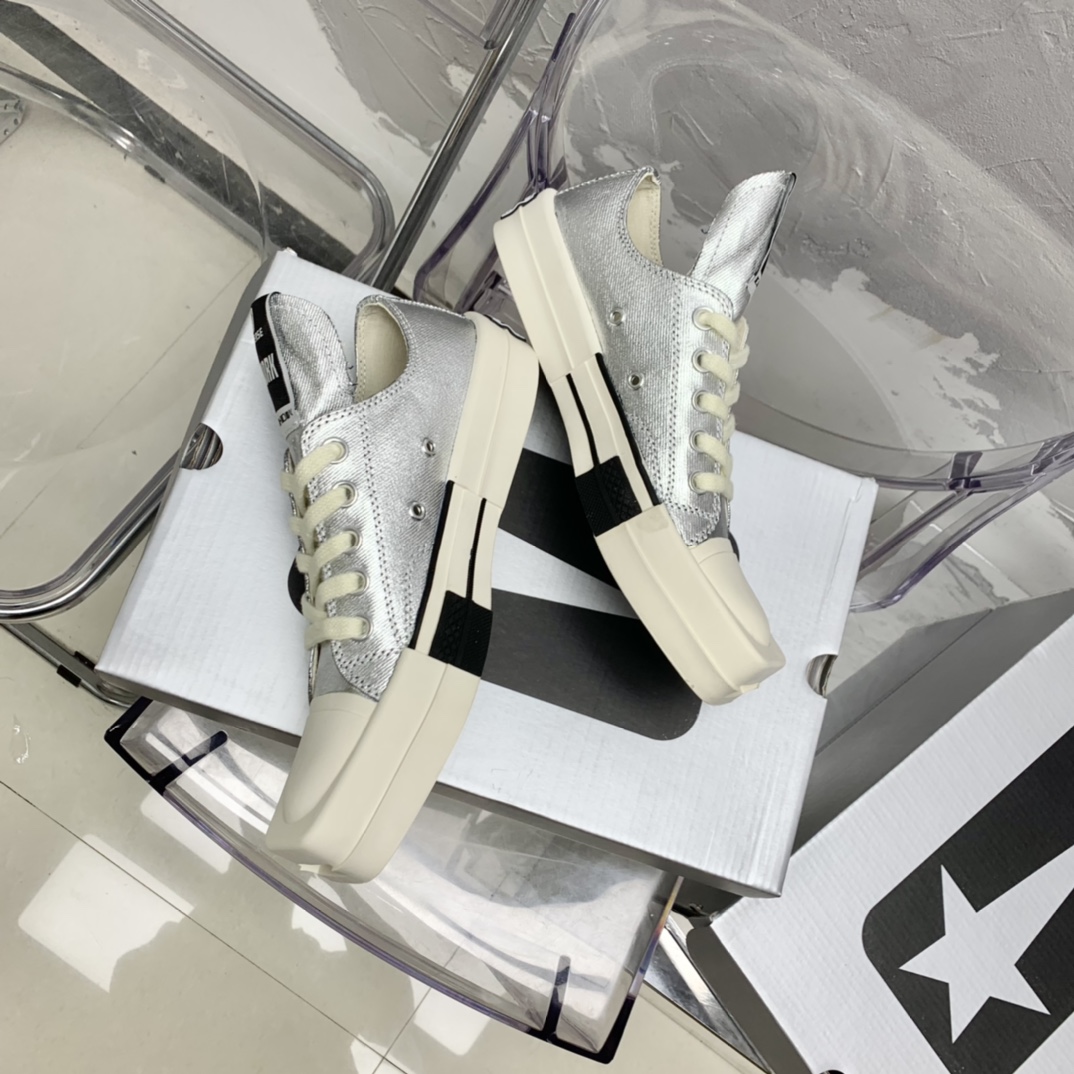 Rick Owens x Converse x  Drkshdw Turbodrk Sneakers - EUR FASHION