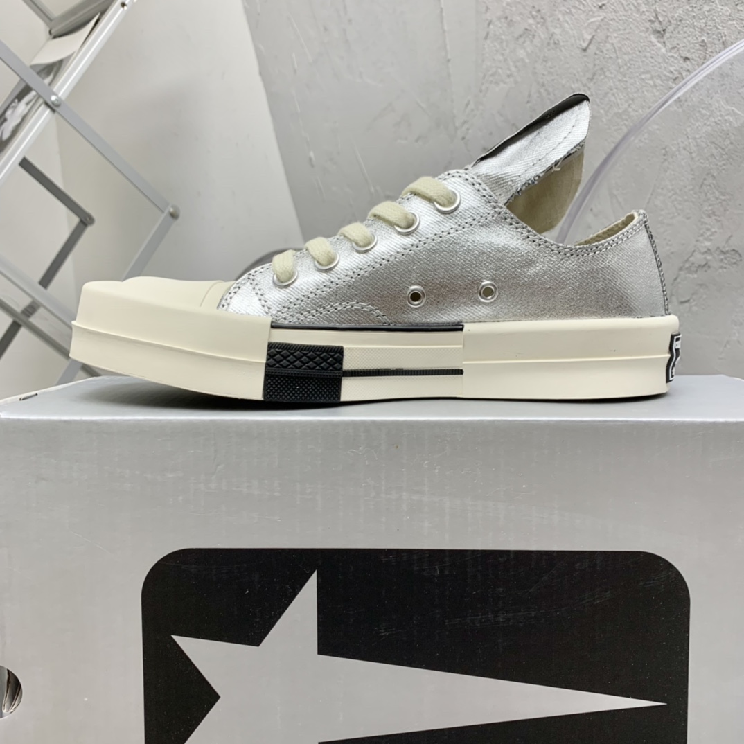 Rick Owens x Converse x  Drkshdw Turbodrk Sneakers - EUR FASHION