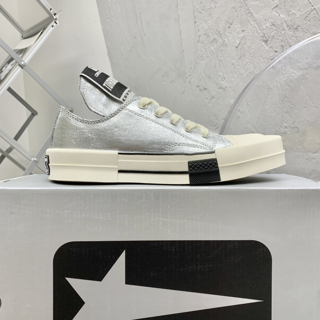Rick Owens x Converse x  Drkshdw Turbodrk Sneakers - EUR FASHION