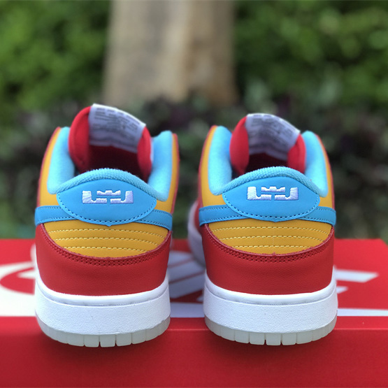 LeBron James x Nike Dunk Low “Fruity Pebbles” Sneaker     DH8009-600  - EUR FASHION