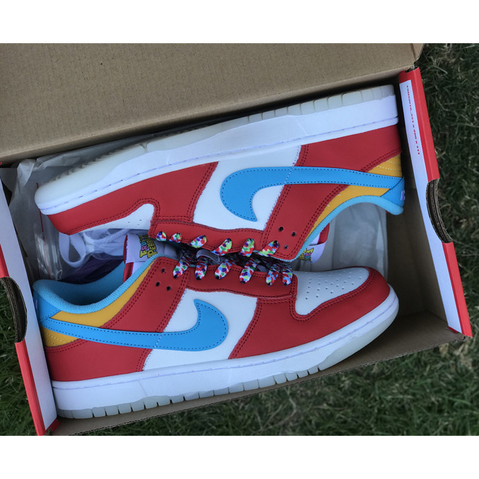 LeBron James x Nike Dunk Low “Fruity Pebbles” Sneaker     DH8009-600  - EUR FASHION