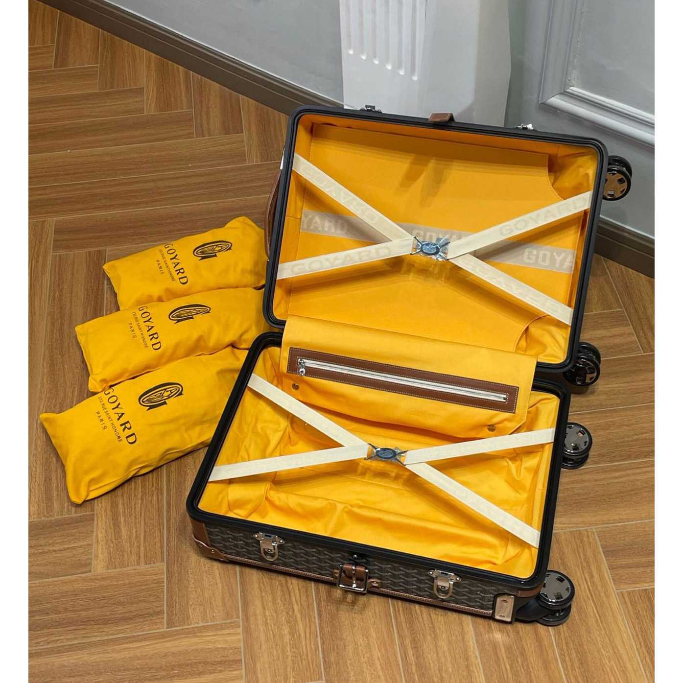 Goyard Bourget PM Trolley Case(37-27-55cm) - EUR FASHION