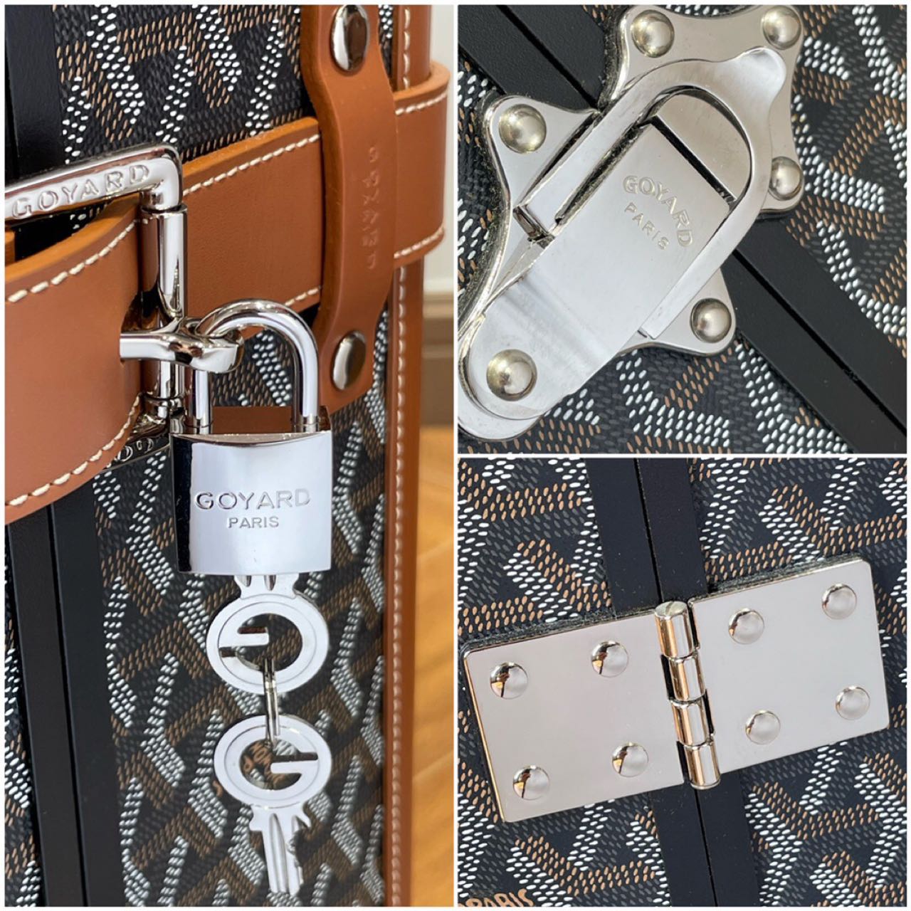 Goyard Bourget PM Trolley Case(37-27-55cm) - EUR FASHION