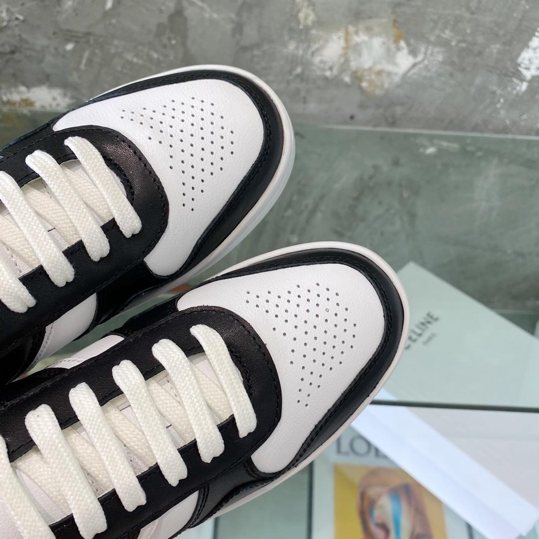 Celine Trainer Low Lace-Up Sneaker In Calfskin - EUR FASHION